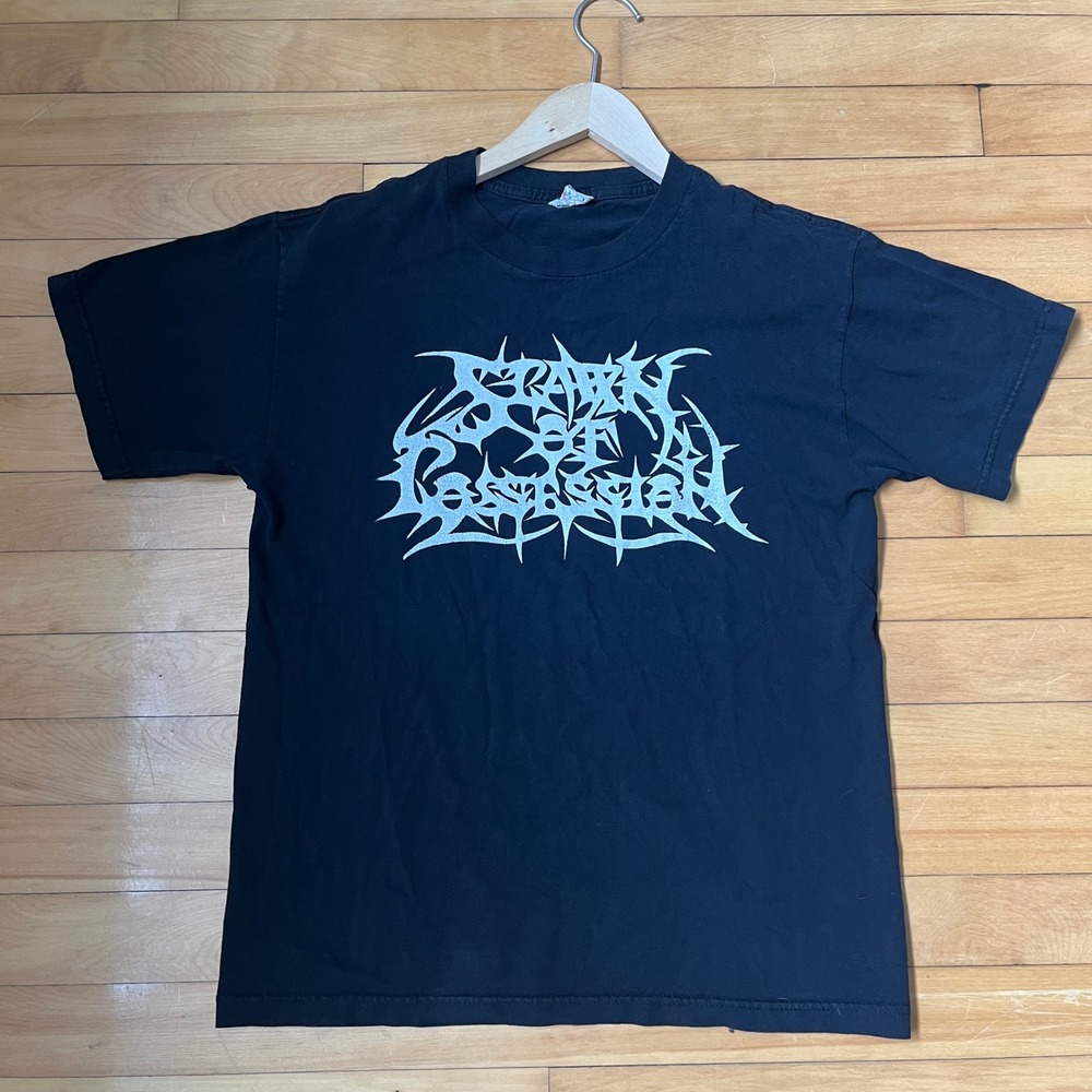 Spawn of Possession Band Tee Black Graphic T-Shirt Alstyle Technical Death Metal